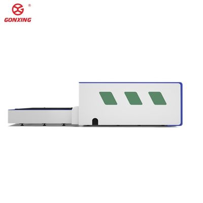 Industrial Double Table Model 6000w Sheet Metal Laser Cutting Machine with 4-axis Configuration and Yaskawa Servo Motor