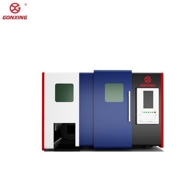 Industrial Double Table 3000w Sheet and Tube Metal Laser Cutting Machine with HIWIN Guiderail