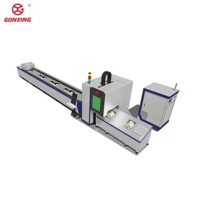 High Precision 6020 Tube Fiber Laser Cutting Machine with N2 Control valve SMC-Japan and 3-axis Configuration by GONXING