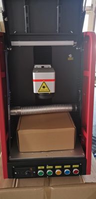 High Safety Level Dynamic Large Format Co2 Galvo Laser Marking Machine for Cloth and Paper Cutting Engraving 70 KG Weight
