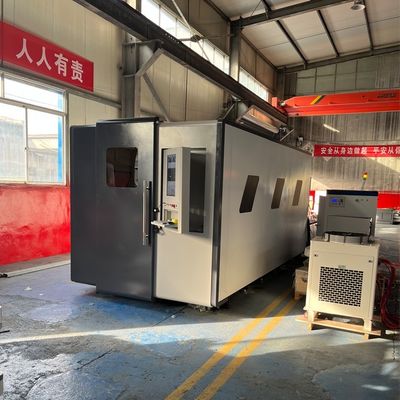 Versatile Cutting with RAYTOOL Laser Head on GONXING Industrial Laser Equipment and Auto Feeding