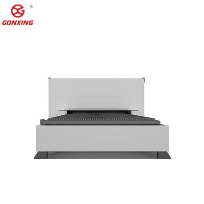 Stone Applicable Full Cover Fiber Laser Cutter with Hanli Water Chiller Cooling System High Precision Laser Cutting Machine