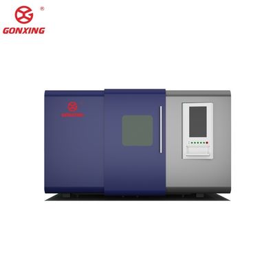 Stone Applicable Full Cover Fiber Laser Cutter with Hanli Water Chiller Cooling System High Precision Laser Cutting Machine