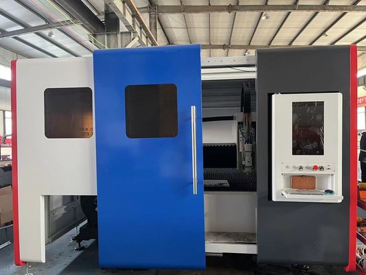 Automatic GONXING MetalFab Fiber Laser Cutting Machine with Schneider Electric-France Components and LAS Graphic Format Supported