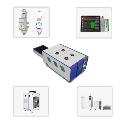 Applicable Material Metal Fully Enclosed Fiber Laser Metal Cutting Machine with Exchangeable Table Cutting Thickness 30mm