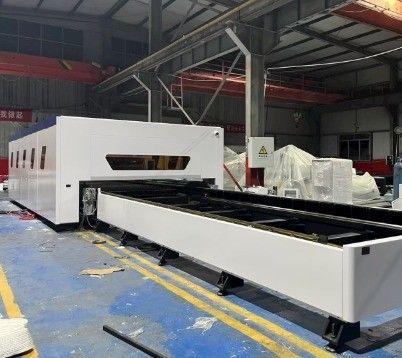 CE Certified 3-6KW/8KW/12000W/20000W Metal Fiber Laser Cutting Machine with and Fuji/Delta/INOVANCE/Yasukawa Servo Motor