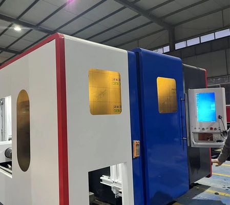 Automated Loading Schneider Electric-France 2000/3000W Fiber Laser Cutting Machine for Metal Integrated Plate and Tube