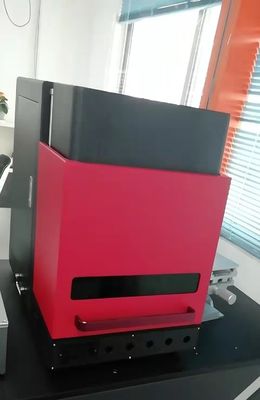 MAX Laser Source 3D Enclosed Type CNC Marking Engraving Cutting Machine for Gold Silver Metals in 110*110mm Marking Area