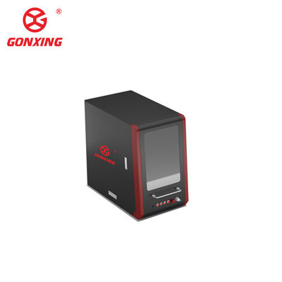 EZCAD Control Software 30W 50W Enclosed Fiber Laser Marking Engraving Machine for Portable Handheld Engraving on Necklace