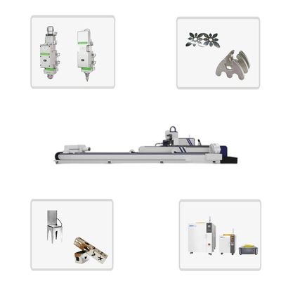 Pulsed High Precision 3kw 5kw 3015 Auto Focus Laser Cutting Machine for Sheet Metal and Tube Handling Fiber Laser Design