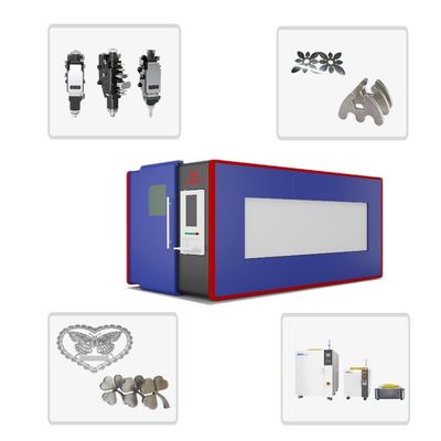 1530 GXLASER Dual-Fiber Laser Metal Sheet and Cutter 1500w Cutting Machine with Schneider Electric-France Circuit Breaker