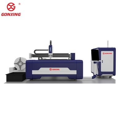 Precise Water-cooled Fiber Laser Cutting Machine for Sheet Metal and Tube in  Raytools Laser Head