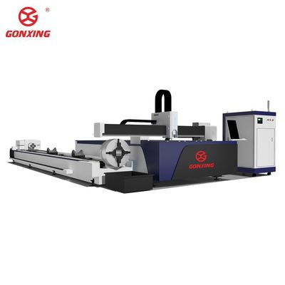 Water Cooling Stainless Steel Carbon Steel Sheet and Tube Model 3015 CNC Fiber Laser Cutting Machine with 20mm Cutting Thickness GX-HT