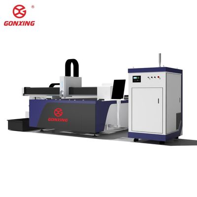 Water Cooling Stainless Steel Carbon Steel Sheet and Tube Model 3015 CNC Fiber Laser Cutting Machine with 20mm Cutting Thickness GX-HT
