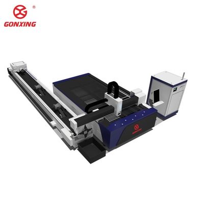 Water Cooling Stainless Steel Carbon Steel Sheet and Tube Model 3015 CNC Fiber Laser Cutting Machine with 20mm Cutting Thickness GX-HT
