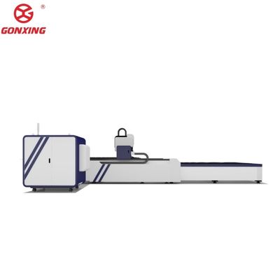2024 GX-S Model Shuttle Platform Heavy Industrial Fiber Laser Cutting Machine Sheet Metal and Tube with 20mm Cutting Thickness