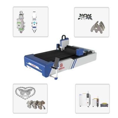 O2 Control Valve High Stability 6kw 3015 Fiber Laser Metal Cutting Machine for Steel Iron Metal Sheet
