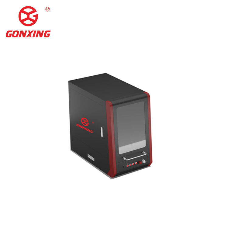 Accuracy 30W 50W Mopa UV Enclosed Fiber Laser Marking Engraving Machine Necklace JCZ EZcad2.0/3.0 3D Leather Rubber for Jewelry