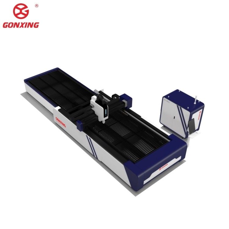 Hanli Water Chiller GX-3015S Model Shuttle Platform Heavy Industrial Fiber Laser Cutting Machine with 4-axis Configuration