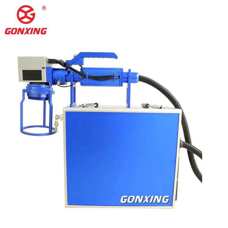30W 50W 60W Portable Handheld Engraving Laser Machines for Metal Stainless Steel DXP Supported Marking Area 200mm*200mm