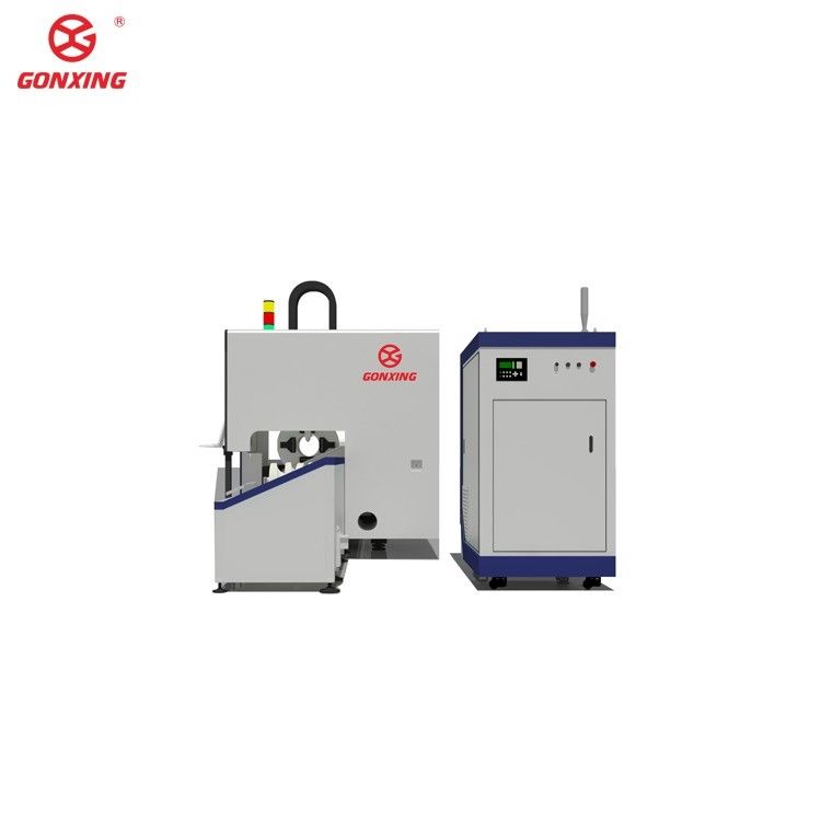 6000mm Industrial Fiber Laser Pipe Tube Cutting Machine for Continuous Wave Operation and Handling of Various Materials