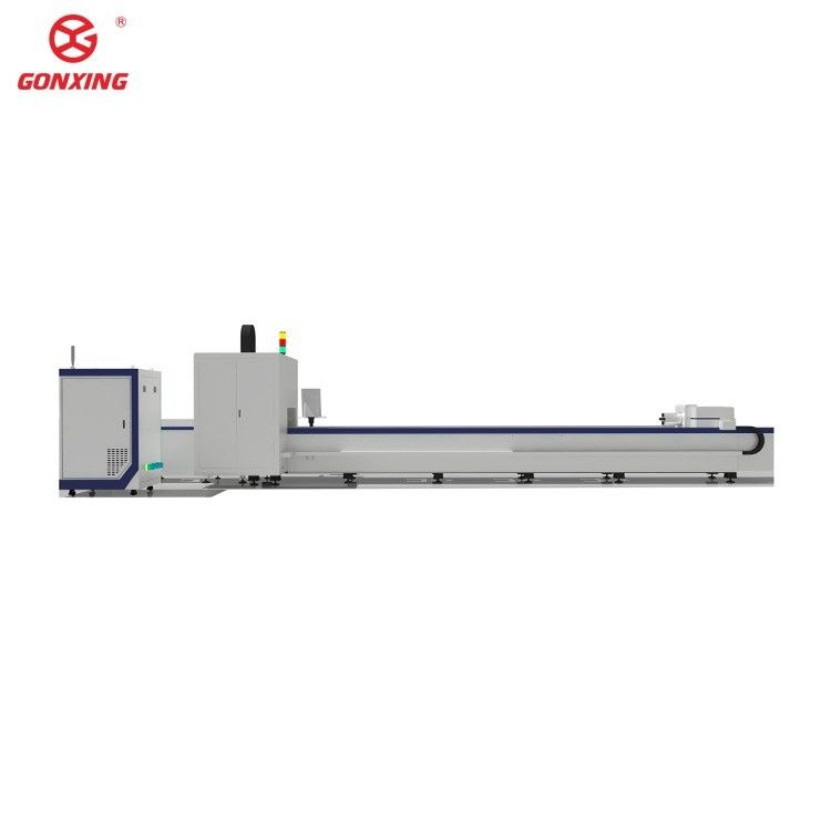 Raytools Cutting Head Fiber Laser Pipe Tube Cutting Machine 2024 GXLASER Heavy Industry Carbon Steel Stainless Aluminum Tube Cutter