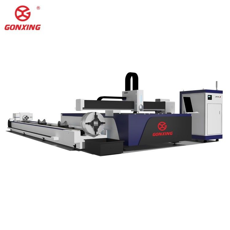 Water Cooling Stainless Steel Carbon Steel Sheet and Tube Model 3015 CNC Fiber Laser Cutting Machine with 20mm Cutting Thickness GX-HT