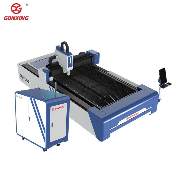 1000w 1500w 2000w 3kw CNC Fiber Laser Cutting Machine for Carbon Iron Aluminum Metal Stainless Steel Cypcut Control System